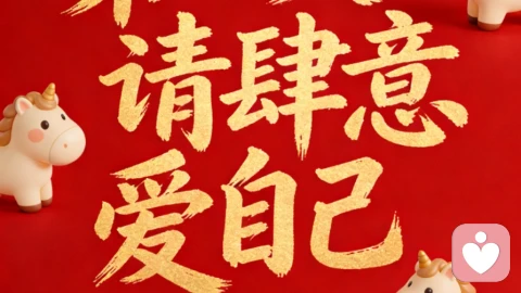 新的一年，请放肆“爱自己”