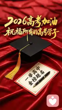 首日高考，愿学子们超常发挥，不负努力；
也愿各位家长放宽心，一切顺遂！