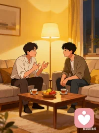 谈尽人间温柔事，心藏善意路芬芳
暖言可解眉间结，听晓逐光步履扬配图