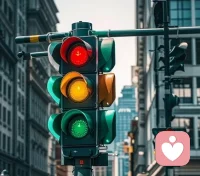 今天骑车路过红绿灯时，差几秒就要变红灯，我及时刹住了车，忽然觉得这和我们的情绪特别相似。心里念头一起、急躁上来，就像那即将变红的灯，若是跟着冲动往前冲，只会越搅越乱。
 
道家讲知止而后能定，心理学也说觉察是改变的开始。察觉到情绪涌动的瞬间，及时停下来，不纠结、不较劲，心自然慢慢平静。人生很多痛苦烦恼，都是不懂及时“刹车”，学会觉察自己念头、懂得收心，心安稳了，日子自然就顺了。配图