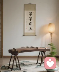 古人抚琴奏乐，无一字一句，却能静心养性。同一曲古筝，千人弹奏，万般意境，皆由心出。反观世人，总爱咬文嚼字、执着经文词句，反而被文字困住本心。
乐声无言，直抵人心。经文有声，却易成障。真正的修行，不在字句，而在心悟。配图