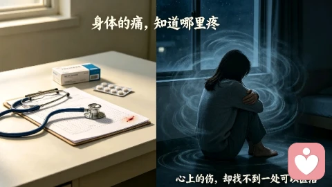 心上的伤,找不到一处可以医治的地方 心上的伤,找不到一处可以医治的地方