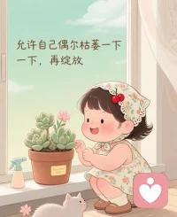 过日子没有一帆风顺，矛盾、冷淡、心寒都很正常，不必独自硬扛，我耐心听你诉说。配图