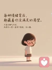很多痛苦从来不是事情本身造成的，是长久不被尊重、感受反复被忽视积攒出来的。无人承接委屈时只能自我内耗，学会梳理情绪，才是放过自己。配图