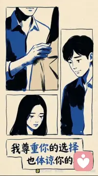 我们只是分手了，并不是什么仇人，我们所有的情绪都在对方表达过，即使我们走的道路不再交汇，我们也是难得的知己，我们曾经相爱，互相期盼过，对方过得好，我尊重你的选择，也体谅你的难过，我把你的人生还给你，我也收回我的爱意和责任，愿你安好，愿我释怀配图