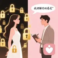 当男性说'压力大'时，人们会递上解决方案；
当女性说'压力大'时，人们常递上'别多想'的安慰。
女性倾听师的存在，就是告诉世界：
女性的情绪不是需要被'哄哄就好'的麻烦，
而是需要被认真对待的密码——
每一滴眼泪里，都藏着未被听见的自我。
如果连最亲密的人都不愿解码，至少，我在这里，等你说出那句'我真的很累'。配图