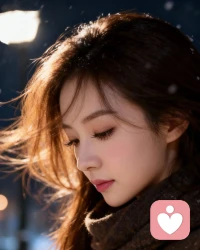 你是我眼中的星辰，却不必成为我掌心的月光。配图