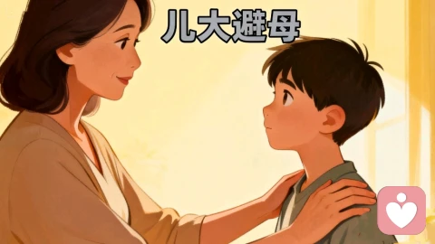 单亲家庭:儿大避母，是成长的必修课