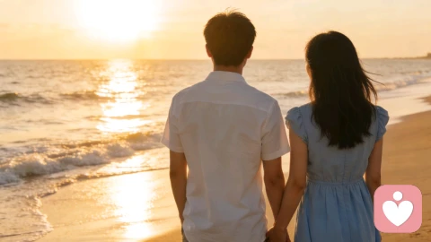 潮声里的清晨，我们共赴一场温柔的奔赴