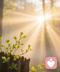 早安，给自己一点耐心，也给生活一点时间。配图