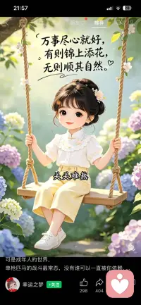 人生没有那么多烦恼，格局大一点，心宽一点，顺其自然配图