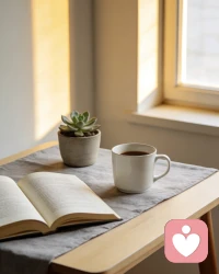 以声相伴，以心倾听，向阳而行。配图