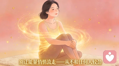 别让能量悄悄流走——从不和任何人较劲