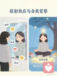 心理小语｜你看不惯的，其实是未接纳的自己
 
我们总容易对别人的某类行为格外敏感、甚至忍不住指责，其实很多时候，这不是对方的问题有多突出，而是对方照出了我们自己不愿面对的部分。
 
你反感的敷衍，或许是自己也藏着敷衍的念头；你抵触的计较，可能是自己也有过计较的时刻。那些刺到我们的言行，本质上是内心的投射——把自己未接纳的特质，投射到了他人身上。
 
少一点对他人的苛责，多一份对自己的觉察。当你能坦然接纳自己的不完美，就会发现，世界也变得温柔了许多。
 
❤️ 心晴小站，陪你看见内心的答案
 
#心理学小知识 #投射效应 #自我觉察 #内心成长