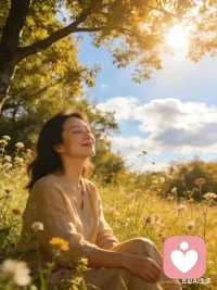 早安。
情绪是云，你才是天空。
不被情绪带走，就是最好的修行。
新的一天，先稳住心，再走好路。🌿配图