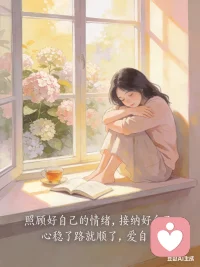 人生所有的重建，
都从「学会爱自己」开始。
不向外求认可，不向人讨安全感，
把注意力收回来，
照顾好情绪，接纳好自己，
心稳了，路就顺了。
爱自己，是一生最踏实的修行。配图