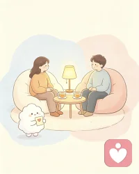 绝大多数争吵和情绪内耗，问题根本不在于对方说了什么。
第一层考验，是你能否守住沟通的安全感，不急于指责、争辩、压制对方；
第二层考验，是分辨客观事实和自己的主观解读。
很多伤人的感受，都是童年遗留的恐惧、自卑与执念，给一句平淡的话语蒙上了负面滤镜。
 
先营造松弛的交流氛围，再放下脑补式的消极判断。
向外包容，向内觉察，才是情绪稳定的终极答案。配图