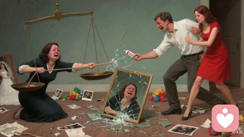 婚外情拉锯战：一边忍着剜心痛把他往回拉，一边把碎了一地的自己重新拼好