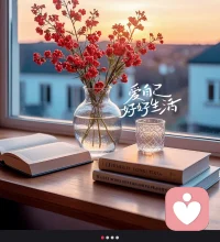 花有花期人有时运
只要在变好 慢一点又何妨
烟火人间各有遗憾，今天比昨天好这就是希望。配图