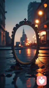 人生就是一面镜子，你你的言行举止都会一一呈现，如果你笑对人生，生活自然报以微笑。如果你愁眉苦脸，镜子里的你又怎么能容光焕发？好好享受生活，愿每个人都能笑着站在镜子前！愿每个人看到镜子里的都是美丽的风景！