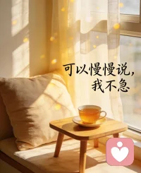 这里没有催促， 没有评判，没有必须怎样。 你可以语无伦次， 可以只说一句“我好累”， 可以碎碎念，也可以沉默。 我就在这里， 
安安静静陪着你， 祯心听你说。