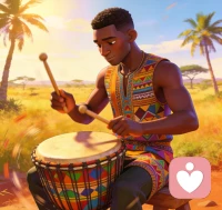 击鼓而歌，让心灵与身体共舞——打非洲鼓的治愈力量
在快节奏的现代生活里，压力如影随形，我们都在寻找着释放情绪、舒缓身心的出口。而打非洲鼓，这一充满原始韵律的活动，正悄然成为人们追求内心平静与健康的新选择。
打非洲鼓，是一种深情的倾诉。当我们的双手轻触鼓面，节奏便如潺潺溪流般自然流淌。每一个鼓点，都像是内心深处情感的宣泄。在忙碌的日常中，我们常常将真实的感受深埋心底，那些喜悦、悲伤、愤怒或是无奈，都随着生活的琐碎被压抑。而非洲鼓，就像一位无声却懂你的挚友，给予我们一个安全的空间，让我们毫无保留地将情绪释放出来。无需言语，只需跟随内心的节奏敲击，那些被尘封的情感便随着鼓声一一浮现，又渐渐消散在空气中，让心灵得到前所未有的轻松。
它更是一种酣畅淋漓的宣泄。生活里难免会遭遇挫折与困境，压力如巨石般压在心头，让人喘不过气。此时，非洲鼓强烈的节奏和震撼的声响，能成为我们冲破困境的有力武器。当我们用力敲击鼓面，仿佛将所有的烦恼、委屈和不甘都化作了力量，注入到每一次的击打中。鼓声震耳欲聋，仿佛要将一切负面情绪都震碎，让我们的内心重新充满力量。这种宣泄，不是消极的发泄，而是一种积极的自我疗愈，让我们在释放压力的同时，重新找回面对生活的勇气和信心。
打非洲鼓对身体也有诸多益处。从生理层面看，它是一项全身性的运动。在敲击过程中，我们需要运用到手臂、手腕、手指等多个部位的肌肉，这有助于增强肌肉力量，提高身体的协调性和灵活性。长期坚持打非洲鼓，还能促进血液循环，增强心肺功能，让我们的身体更加健康有活力。而且，非洲鼓独特的节奏和韵律，能刺激大脑分泌内啡肽，这种被称为“快乐激素”的物质，可以改善我们的情绪状态，缓解焦虑和抑郁，让我们感受到愉悦和满足。
打非洲鼓还能为我们带来社交的乐趣。在非洲鼓的课堂上或演奏活动中，我们可以结识志同道合的朋友。大家围坐在一起，共同演奏，彼此配合，在和谐的节奏中建立起深厚的友谊。这种社交互动不仅能丰富我们的生活，还能让我们感受到归属感和认同感，进一步提升我们的心理健康水平。
打非洲鼓，是一场心灵的旅行，也是一次身体的锻炼。它让我们在节奏中找到自我，在宣泄中释放压力，在社交中收获温暖。不妨拿起鼓槌，敲响非洲鼓，让那充满生命力的鼓声，带领我们走向更加健康、快乐的生活。配图