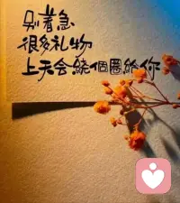 我们能活在这万里长空之下，已经是最好的福气
我们能拥有自由之身到处乱窜，已在最好的福地
我们能呼吸的每一口空气，都是自由自在的运气
我们每天能和世间一起的生活，便是最好的人生配图