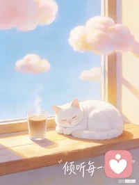 你不必把所有委屈都憋着，也不必强迫自己一直坚强。总有人愿意放下偏见，安静听你把故事说完。我在这里，等你。配图