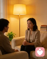 情绪没有对错，倾诉需要勇气。我是倾听师，懂你的欲言又止，也守你的秘密心事。 随时找我，我一直在。配图