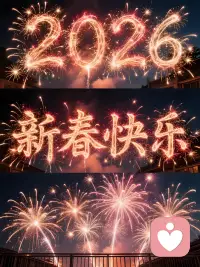 新的一年，愿日子如熹光，温柔又安详；你我赤诚且勇敢，欣喜也在望。