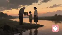 代际传递，如同一种“情绪基因”，在两代或三代人之间悄然延续。如果家庭中始终强调“不能发脾气、不能有情绪”，孩子就像被教会了将感受锁进无形的箱子——愤怒时沉默，悲伤时微笑。久而久之，情绪不再流淌，而是凝固成心底的礁石。

比如，一个从小被教导“哭是软弱”的女儿，长大后即使承受重压，也习惯用平静掩饰一切，直到在某个寻常的夜晚，因为打翻一杯水而突然溃堤。她不是不会愤怒，而是不敢愤怒；不是没有情绪，而是情绪早已被锻造成一副沉重的铠甲，日夜穿戴，却忘了如何脱下。

这种传递，往往静默如影。它不教人呐喊，只教人吞咽；不给予表达的工具，只留下压抑的习惯。等到某一日，那些从未被命名的情绪，终会以曲折的方式——或许是焦虑，或许是疏离，或许是一场莫名的疲惫——悄然浮现，提醒着：那些未被说出的，从未真正消失。配图