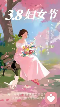 🌷3.8妇女节｜致敬每一位女性

愿你在阳光下自由生长，
如花般绚烂，如风般轻盈。
不必被定义，不必迎合谁，
你的存在本身，就是独特的美丽。🌸

妇女节快乐！
愿时光温柔待你，
愿你在岁月长河中，
始终活成自己喜欢的模样。💐配图