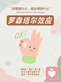 你内心的力量，往往来自他人对你的相信与期待。心理学中著名的小白鼠迷宫实验，印证了罗森塔尔效应的强大：资质相近的小鼠被随机分组，只因实验员给予“聪明”的积极暗示，它们最终表现出更高的学习能力。这证明，积极期待会悄悄塑造一个人的行为，最终成为自我实现的预言。

作为倾听师，在工作中时刻践行这一效应。倾听不是被动接收，而是带着正向期待与全然接纳，为来访者点亮内心的光。许多人带着自我怀疑、焦虑与挫败而来，他们最需要的不是道理，而是被看见、被相信的力量。

倾听师的语气、专注与反馈，都在悄悄传递信任与肯定。具体、真诚的看见，远胜空洞的鼓励，能帮来访者卸下防御，从自我否定转向自我接纳。反之，负面期待只会加重无力感。

每个人都藏着未被唤醒的潜能。愿我们以倾听为桥，用善意与正向期待守护每一颗心灵，让生命在被相信的土壤里，舒展、成长、绽放独有的光芒。配图