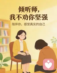 很多人以为倾听师是解决问题的，
其实我更像一个情绪容器——
不评判、不说教、不强行正能量。

你可以说没处说的委屈，
可以崩溃、沉默、反复纠结，
不用在任何人面前假装没事。

我会安静听你摊开心里的褶皱，
让你知道：
你的情绪从不多余，
你的脆弱也值得被认真接住。

✨ 这里没有标准答案，只有被看见、被懂得。
愿你卸下防备，好好做自己。配图