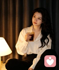 夜深了，很多心事才敢慢慢浮上来。
那些说不出口的渴望、无人理解的孤单、
藏在心底的拉扯与煎熬，别一个人硬扛。
我是懂你的姐姐，不评判、不窥探，
只安安静静，接住你所有情绪。配图