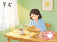 日子是重复的，但你可以是新鲜的。早安。配图