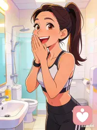 咱就说：有些人做事情之前总爱上厕所？我想告诉大家，这叫战略型上厕所。其实我自己也是这样的人，有跟我同频的吗？哈哈哈哈😂配图