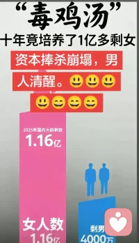 别被年龄绑架，别被恐惧困住
 
身边总在说：
大龄剩女愁嫁，挑来挑去怕遇不到良人；
大龄剩男恐婚，小心翼翼怕被算计、怕被骗。
 
一边是被年龄催着抬高标准，
一边是被现实吓着筑起高墙。
 
其实谁都没错，
只是都在用防备对抗孤独，用挑剔掩盖不安。
 
婚姻从来不是完成任务，
也不是一场处处设防的交易。
太紧绷的要求，会错过真心；
太重的戒备，会挡住缘分。
 
不必为了年纪将就，
也别因为恐惧封闭自己。
放下不切实际的执念，放下过度的防备，
真诚一点，松弛一点，平常心一点。
 
好好生活，慢慢相遇，
不慌不忙，才是最好的状态。配图