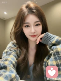 一个喜欢倾听的姑娘配图