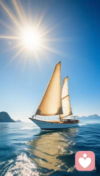 清晨的光，是宇宙为你按下重启键。深吸一口气，把昨日的行囊放下。今天，你是全新的舵手，航向由你定。早上好，愿你为自己升起第一面勇气的帆。配图