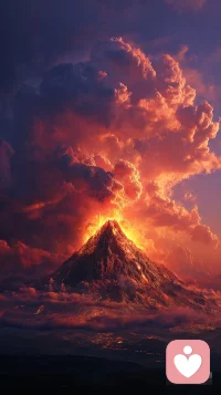 你体内沉睡着座火山，别拿它当暖水袋用。是时候喷发了——熔岩是你滚烫的天赋，灰烬是你重生的土壤。这世界不缺温吞的溪流，缺的是你这种不管不顾、把自己烧透了再重来的野蛮力量。