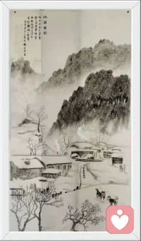 闲下来也会画幅画，心也跟着静了下来。