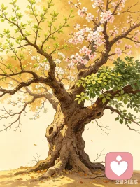 我们要像欣赏万物那样去接纳、享受一个生命在不同时期的不同状态，不因繁盛狂喜，不因凋零惋惜，从容陪伴每一段自然的奔赴。配图