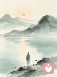 因为看见，所以接纳。因为接纳，所以允许。因为允许，所以臣服。因为臣服，所以慈悲。因为慈悲，所以圆满。配图