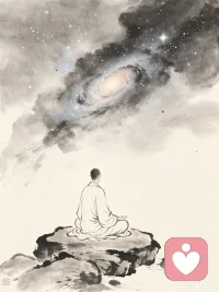 人很有意思，当我们求财时希望神能显灵，当我们做恶时却不相信有神。什么是一致性，就是求财和作恶时一样，相信自有神明；不信时不求不拜，行善时不计算功德，犯错时不惧怕惩罚，起落祸福皆坦然自受。配图