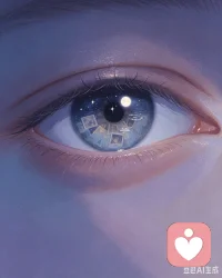 一个人的内在秘密其实都写在眼睛里。欢喜时眸光发亮，难过时眼底黯淡，藏不住的遗憾、放不下的执念、设下的防备，全都悄悄落在细碎眸光里。配图