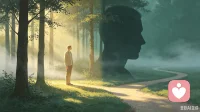 人从来不是单一的样子，一面特质背后一定藏着反向的另一面。看似懦弱顺从的人，内心自有坚持；平日里开朗健谈的人，也有内向孤单的一面；习惯用理智约束自己的人，情感才是心底最放不下、最在意的部分。配图