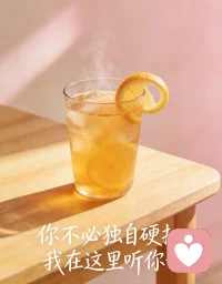 很多情绪说不出口
不是不想说
是说了也没人懂
 
没人懂你深夜的辗转
没人懂你强装的笑容
成年人的世界
大多都是一个人撑着，一个人自愈
 
其实你不用一直硬扛
那些说不出口的委屈、疲惫、心事
都可以慢慢讲给我听
我在这里，安静倾听，温柔陪伴
愿你被理解，被善待。