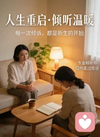 人生没有回不去的路，只有不愿放下的心。不必困在遗憾里自我消耗，累了就停一停，痛了就缓缓。
人生随时可以启，不必等万事俱备。我在这里，静静听你倾诉，陪你重新出发。配图