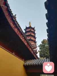 多年前的心愿完成，满心欢喜。去过了大报恩寺，佛顶宫，灵谷寺和鸡鸣寺后，关于正缘、孽缘，都是世人自己对缘的定义，缘本身是没有对错之分的。我们相遇，分开，都是因为有一段缘分要了罢了，问心无愧就好。曾经的委屈和心酸都没有关系，有一个人最懂我，亲爱的老己。